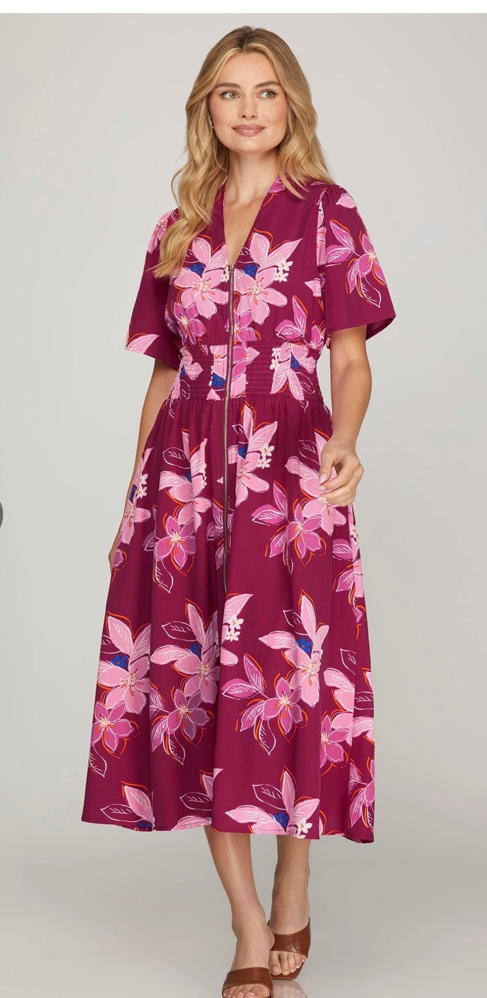Magenta Dress