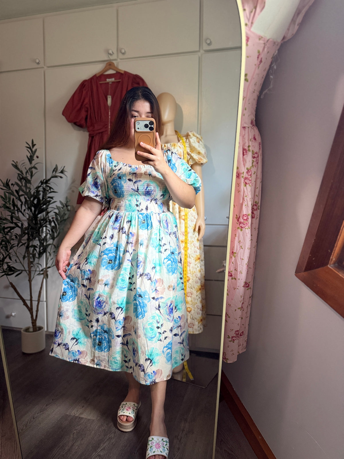Aqua Dress