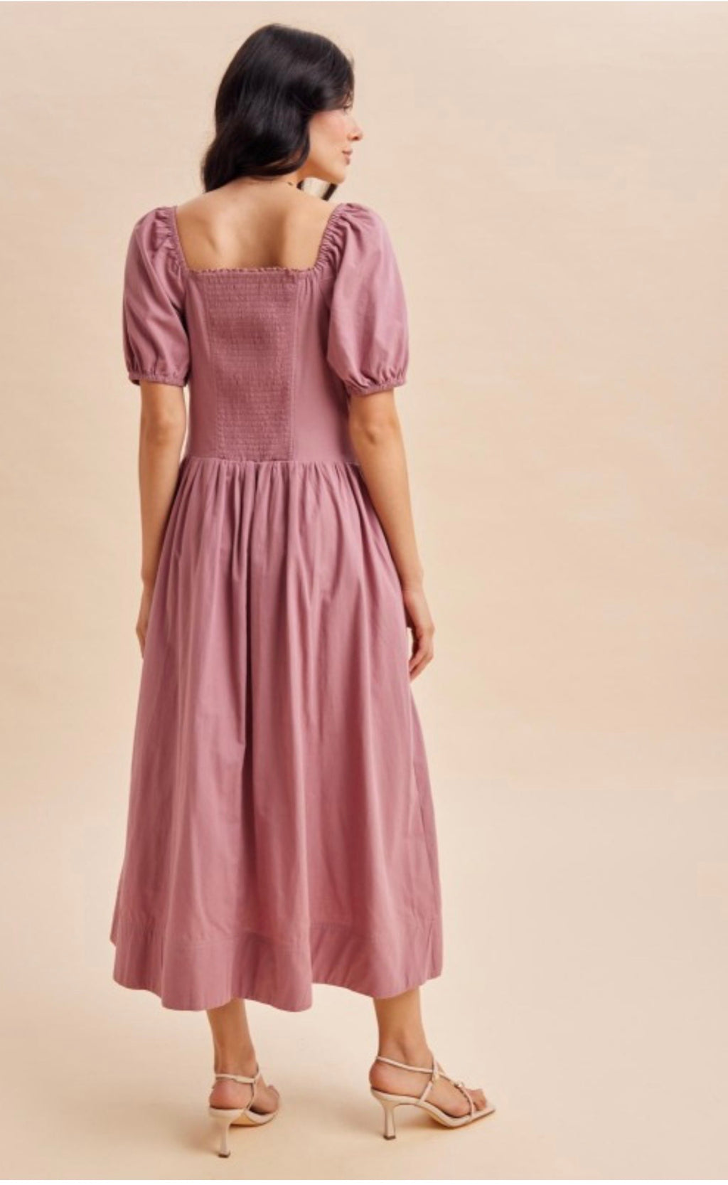 Sugar Plum midi dress