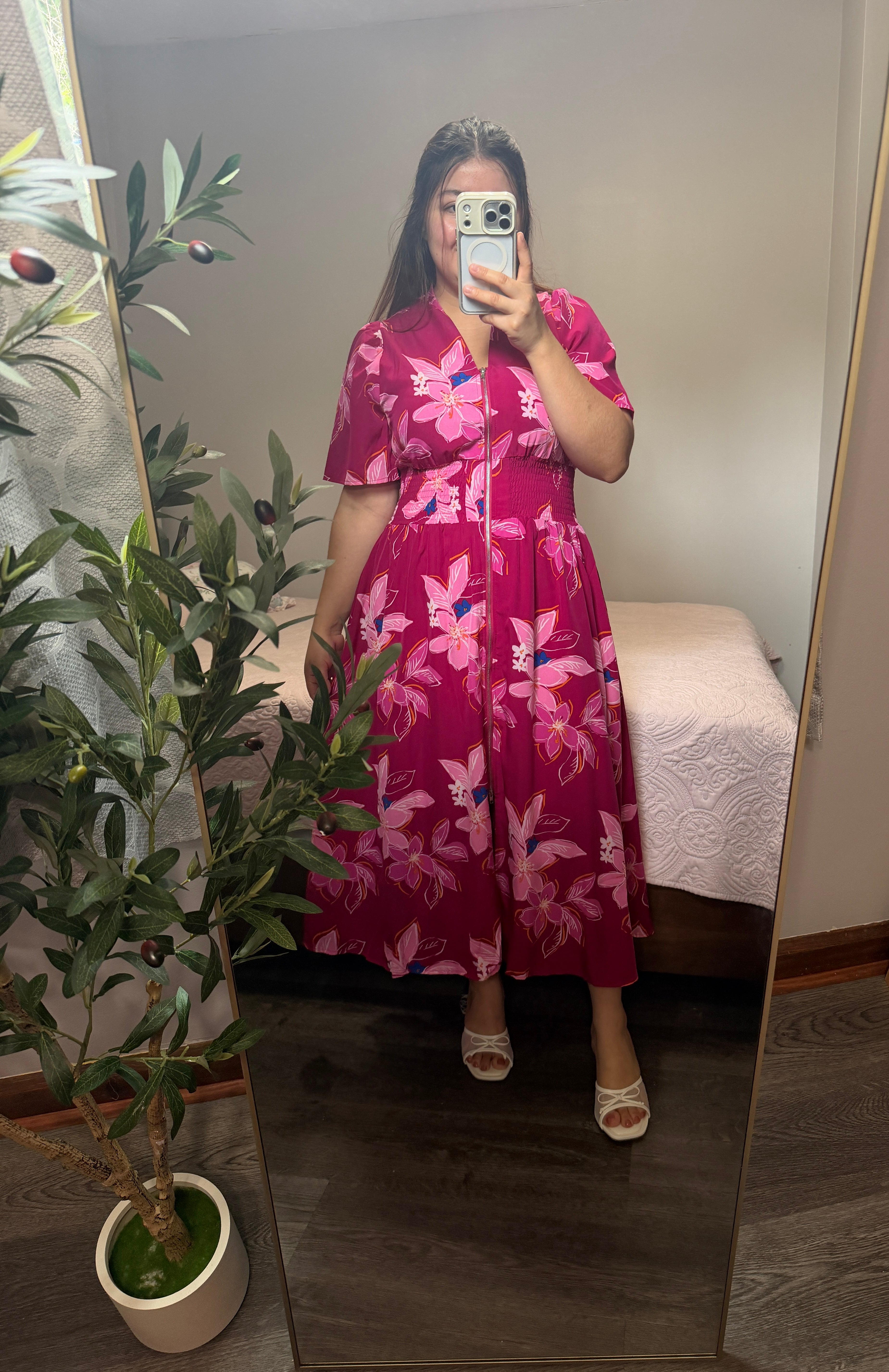 Magenta Dress